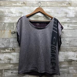 Oakley Workout Lifting Short Sleeve Tank Top